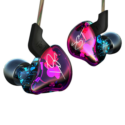 Original KZ ZST Colorful BA+DD In Ear Earphone