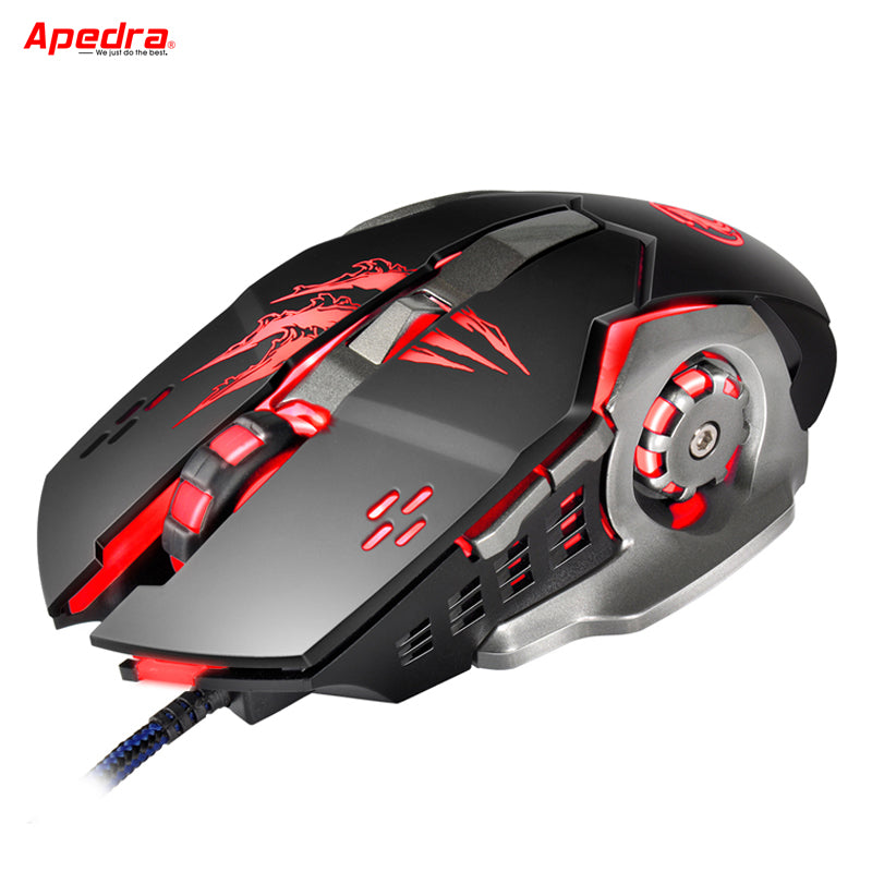 Apedra A8 New Wired Gaming Mouse