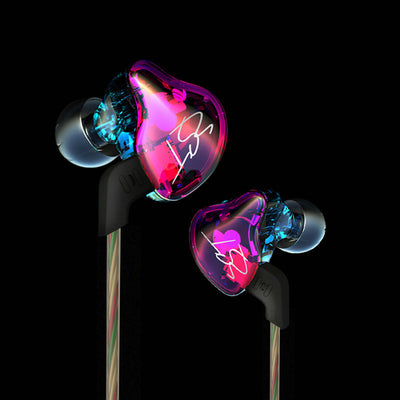 Original KZ ZST Colorful BA+DD In Ear Earphone