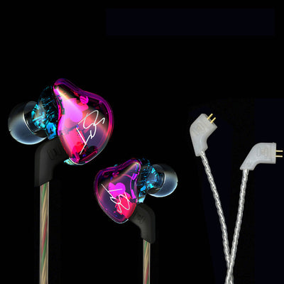Original KZ ZST Colorful BA+DD In Ear Earphone
