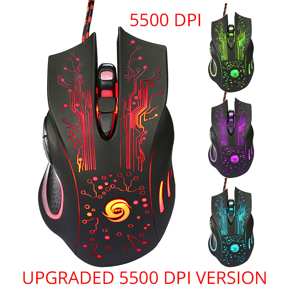 Professional USB Wired Gaming Mouse