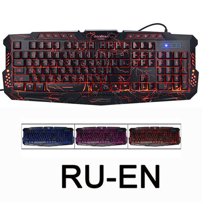 Darshin M300 Russian/English Backlit Keyboard