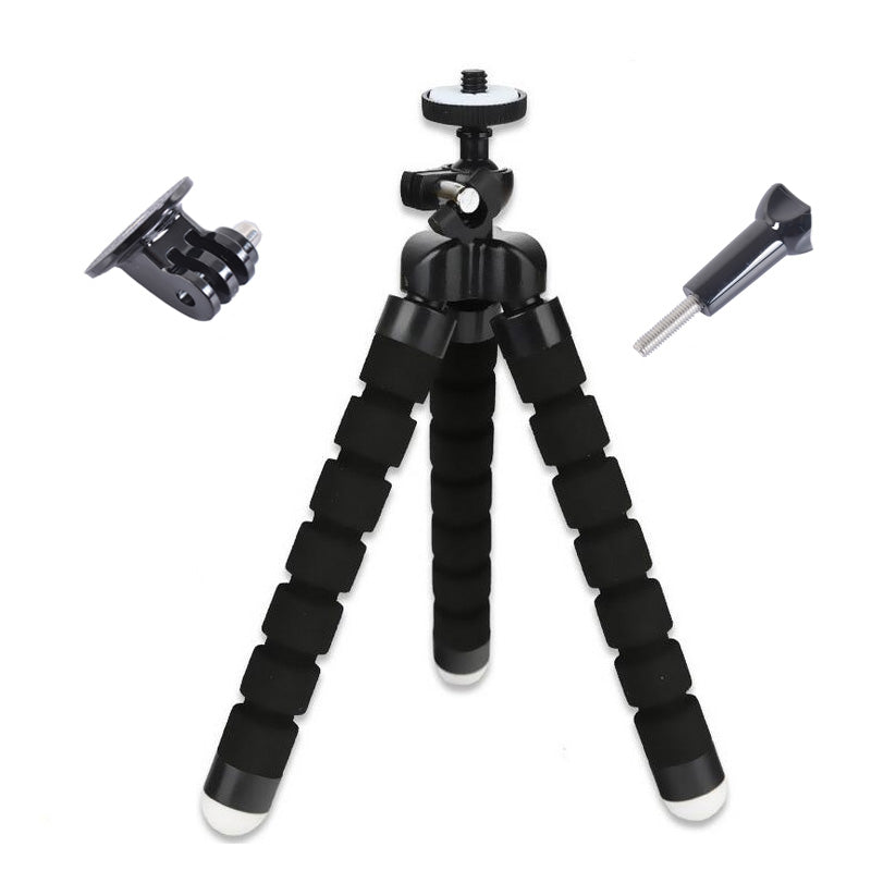 Mini Flexible Sponge Octopus Tripod